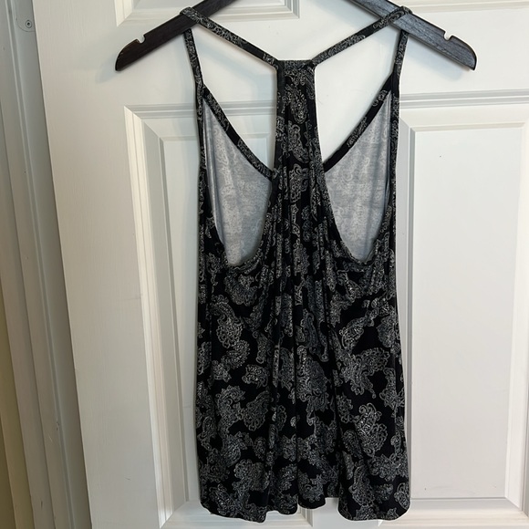 Paisley Racer Back Tank Top - Picture 3 of 10